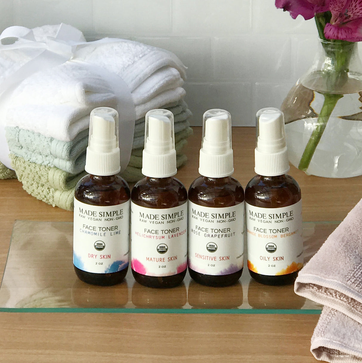 Chamomile Lime Face Toner for Dry Skin - Certified Organic, Vegan & Cruelty-free-4