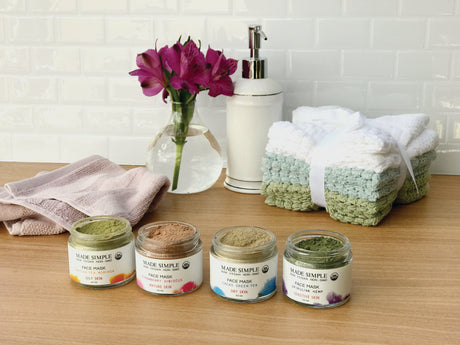 Matcha Tea Moringa Face Mask for Oily Skin - Certified Organic, Vegan & Cruelty-free-5