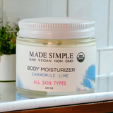 Chamomile Lime Moisturizer - Certified Organic, Vegan & Cruelty-free-3
