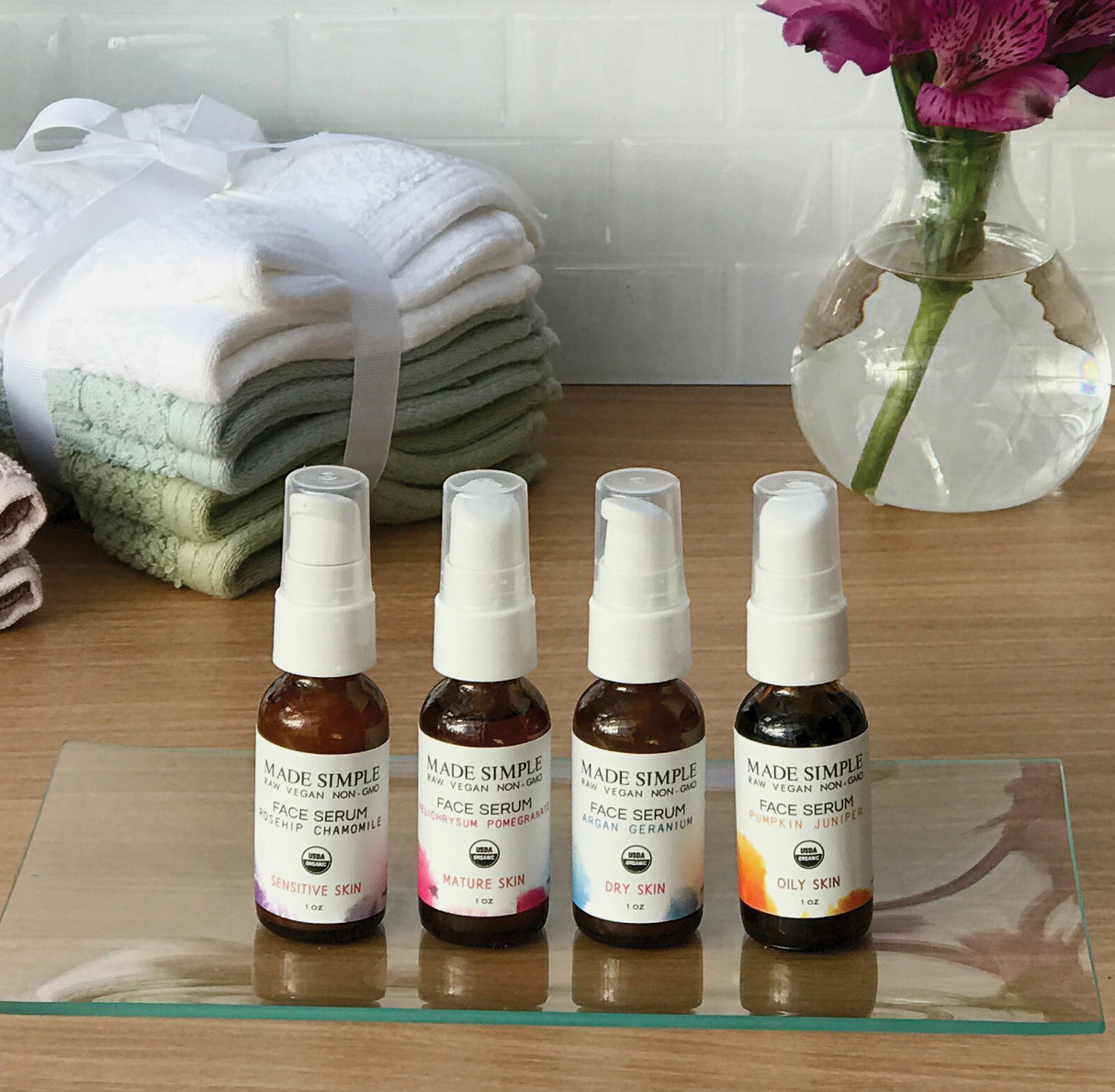 Rosehip Chamomile Face Serum for Sensitive Skin - Certified Organic, Vegan & Cruelty-free-4