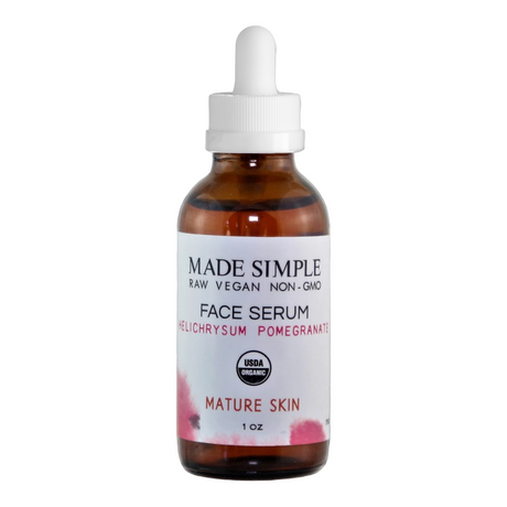 Organic Revitalizing Serum – Mature Skin (1 fl oz) - Sumiye Co