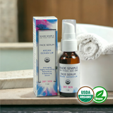 Argan Geranium Face Serum for Dry Skin - Certified Organic. Vegan & Cruelty-free-0