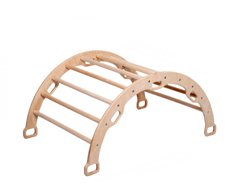 Medium Montessori Climbing Arch/Rocker with Pillow & Ramp Set - Sumiye Co