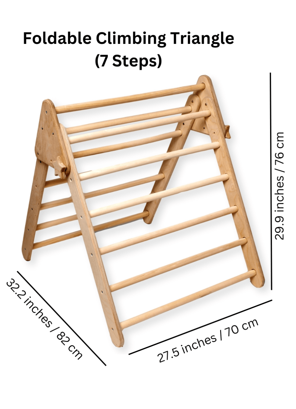 Montessori Indoor Playground | Pikler Triangle & Climbing Arch-3