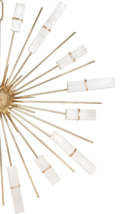 Mega Selenite Sunburst Healing Crystal Grid - Sumiye Co