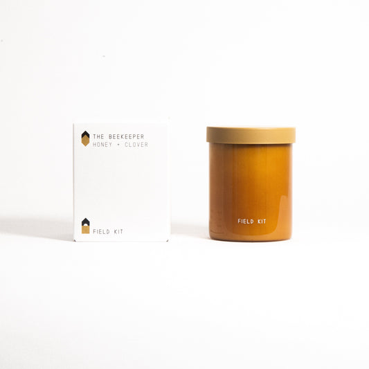 The Beekeeper Candle | Soy Wax + Reusable Glass