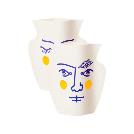 Janus Mini Paper Vase (Double-Sided) by Octaevo - Sumiye Co