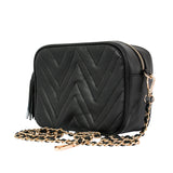 Mini Quilted Leather Camera Bag  | Ethically Sourced Hides - Sumiye Co