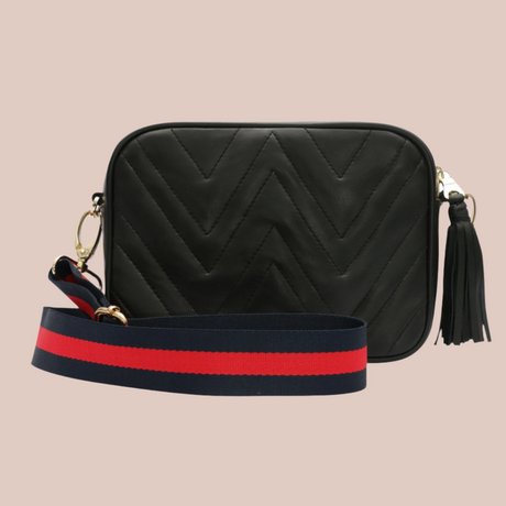 Mini Quilted Leather Camera Bag  | Ethically Sourced Hides - Sumiye Co