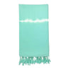 Mint Tie Dye Turkish Beach Towel by SLATE + SALT - Sumiye Co