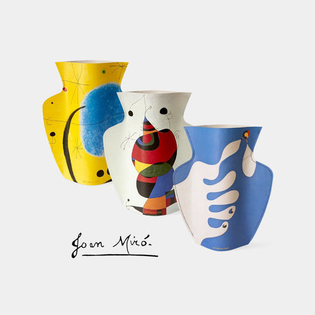 OCTAEVO Miró Paper Vase - Yellow - Sumiye Co