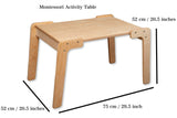 Montessori Table and Chair Set-4