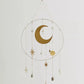 Moon and Stars - Healing Crystal- dreamcatcher by Ariana Ost