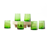 Moroccan Cone Glassware Set of 6 - Sumiye Co