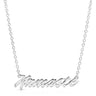 'Namaste' Script Necklace - Sumiye Co