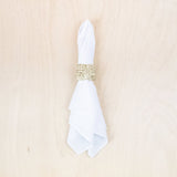 Napkin Rings - Natural Raffia Crochet Napking Rings, set of 4 - Natural Fiber | LIKHA - LIKHÂ