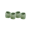Raffia Crochet Napkin Rings - Set of 4 - Sumiye Co