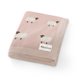 Sheep Knit Baby Blanket - Sumiye Co