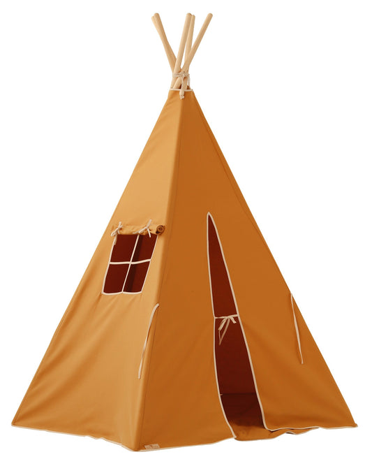Teepee Tent “Ochre” + Mat Set