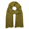 Olive Handloom Cashmere Scarf-0