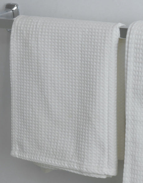 Organic Cotton Waffle Bathroom Towels-9