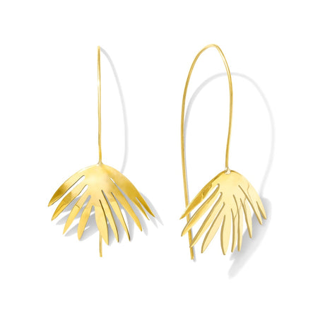 Palm Pull Threader Earrings-0