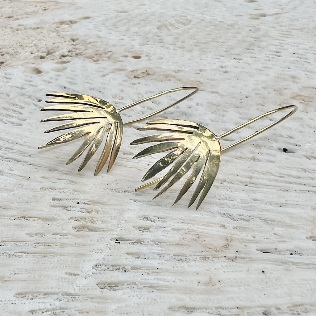 Palm Pull Threader Earrings-2