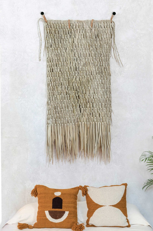 Palm Wall Hanging | Small ( 4 ft x 2 ft ) by Wool+Clay