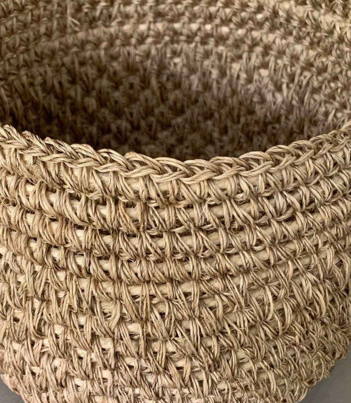 TALLO de OLIVO Fique Bread Basket 6in x 6in | Colombia