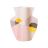 Siena Paper Vase - Pink by Octaevo - Sumiye Co