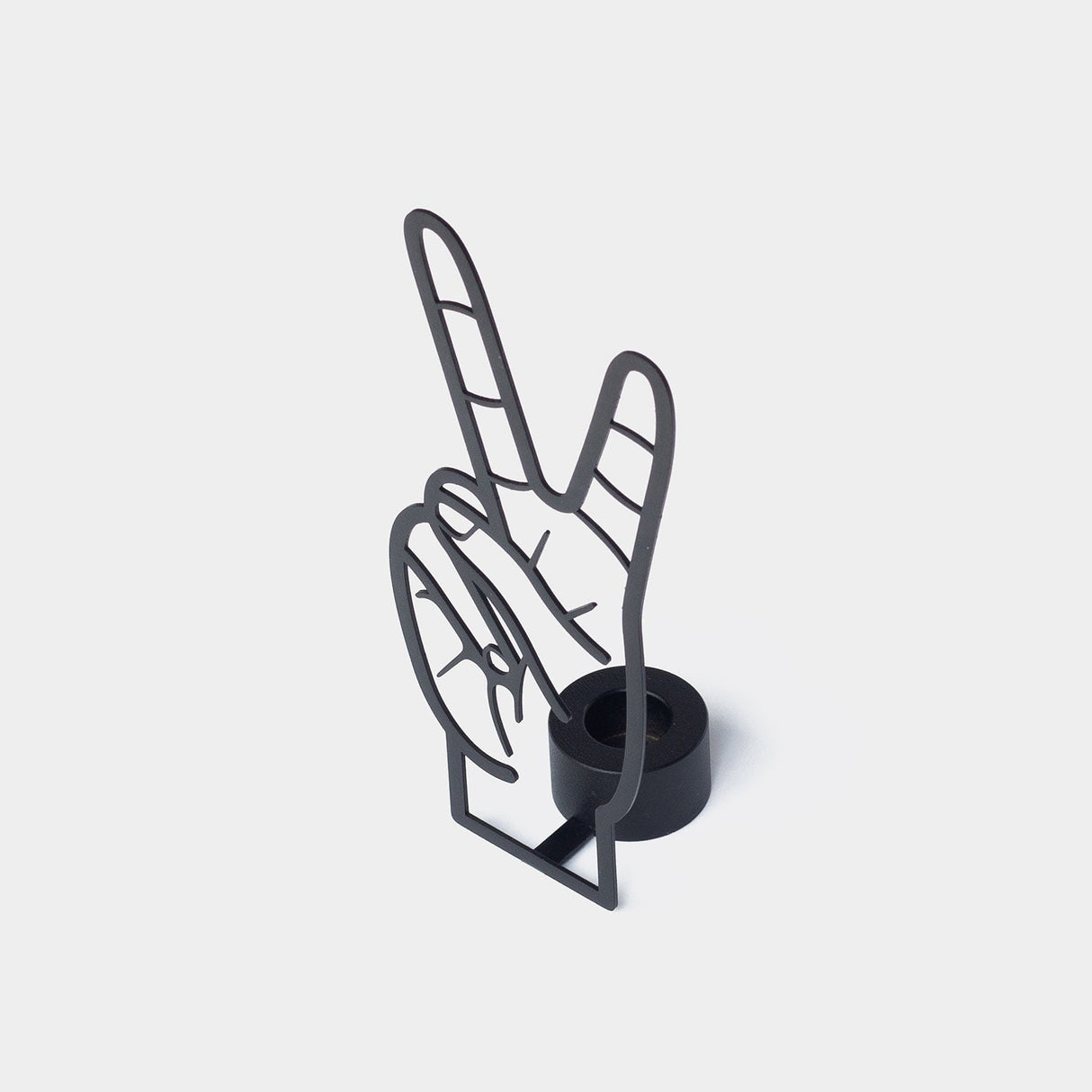 CandleHand Taper Candle Holder - Peace by 54Celsius - Sumiye Co