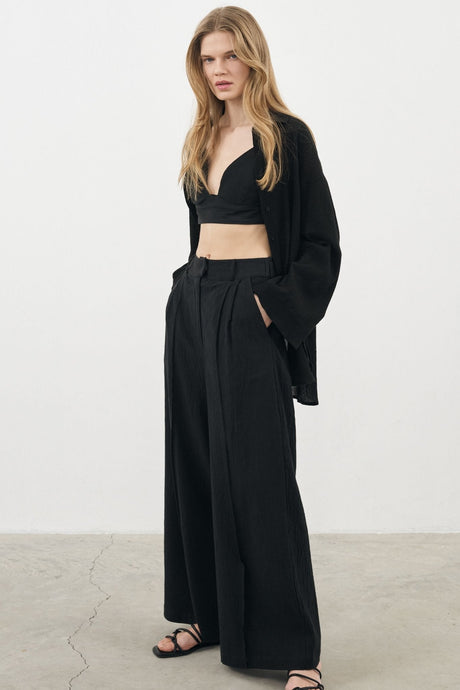 Pera Blazer - Black - Sumiye Co