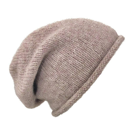 Blush Essential Knit Alpaca Beanie by SLATE + SALT - Sumiye Co