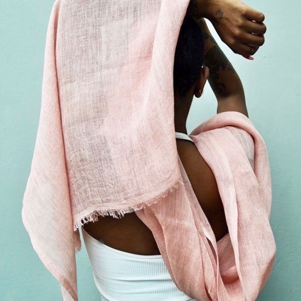 Gauze Linen Scarf by SLATE + SALT - Sumiye Co