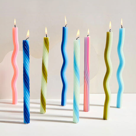 Pivot Candles - Lavender & Green (2 pack) - Sumiye Co