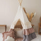 Teepee Tent “Powder Frills” with Frills