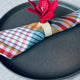 Red Hibiscus Flower Napkin Ring  – Table Decor Colombia