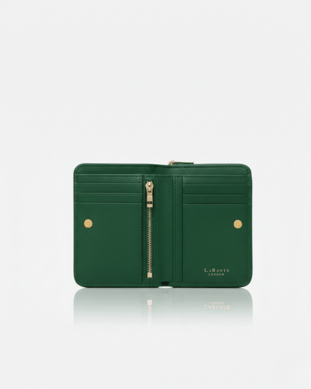 Regents Park Green Plant-Based Leather Wallet ( Available for Pre-order 25th May)-1