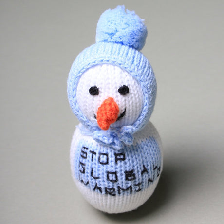 Estella Holiday Rattles Snowman Rattle