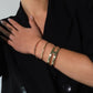 Rectangle Cut-Out Cuff Bracelet