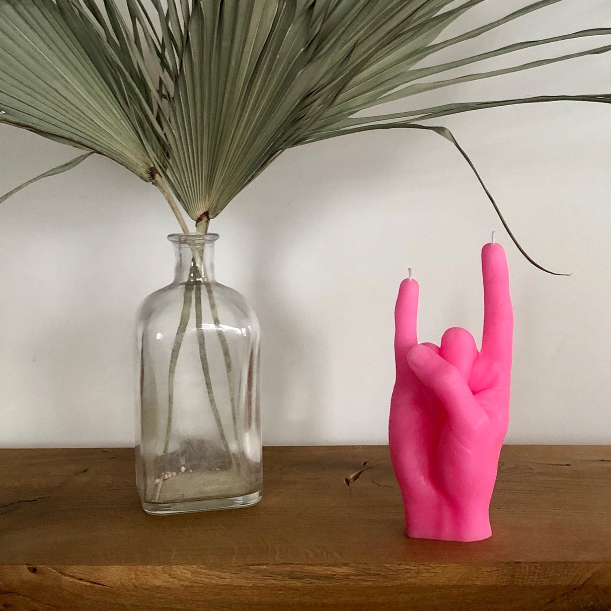 CandleHand "You Rock" Candle - Pink - Sumiye Co