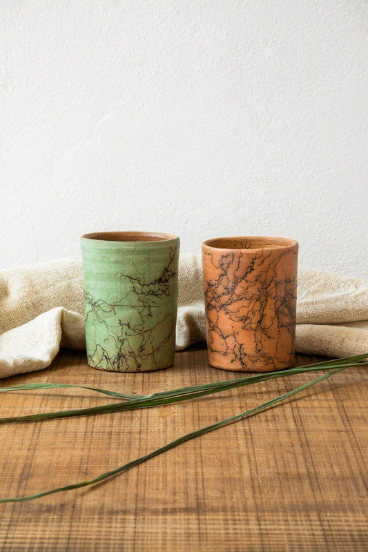 Rooted Handmade Ceramic Mug by Wool+Clay