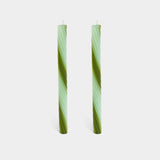 Rope Candles - Green (2 pack) - Sumiye Co