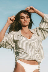 Sade Top - Black Stripes - Sumiye Co