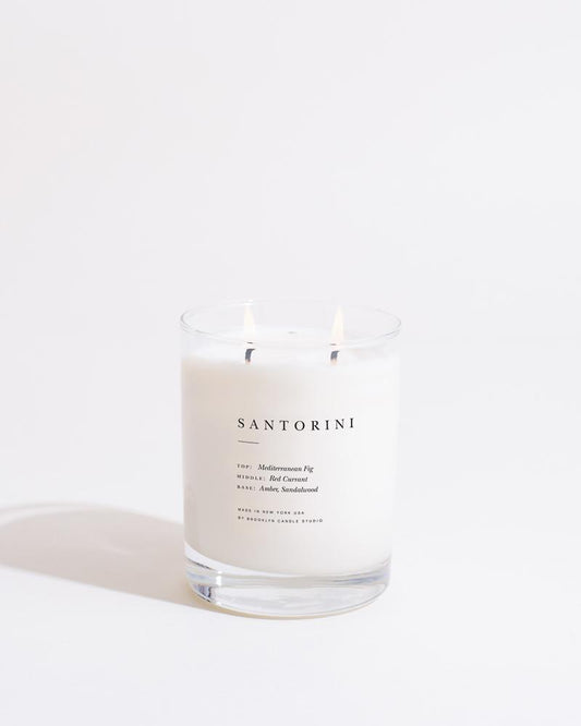 Santorini Escapist Candle by Brooklyn Candle Studio