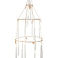 Selenite Healing Crystal Chandelier by Ariana Ost