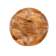 5-Compartment Acacia Wood Serving Tray - Sumiye Co