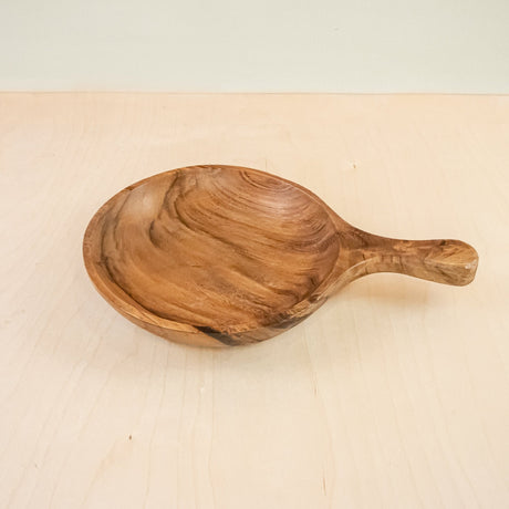 Serving Tray - Round Serving Tray with Handles - Acacia Wood | LIKHÂ - LIKHÂ