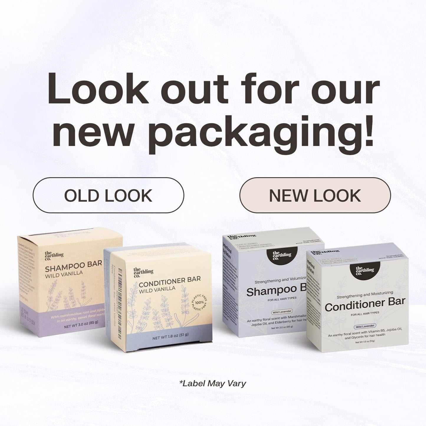 Shampoo and Conditioner Couple Pack by The Earthling Co.