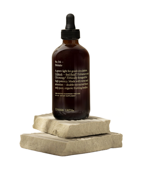 No. 04 — Shiitake Tincture | Immunity, Healthy Circulation, Cholesterol, Anti-Inflammatory - Sumiye Co